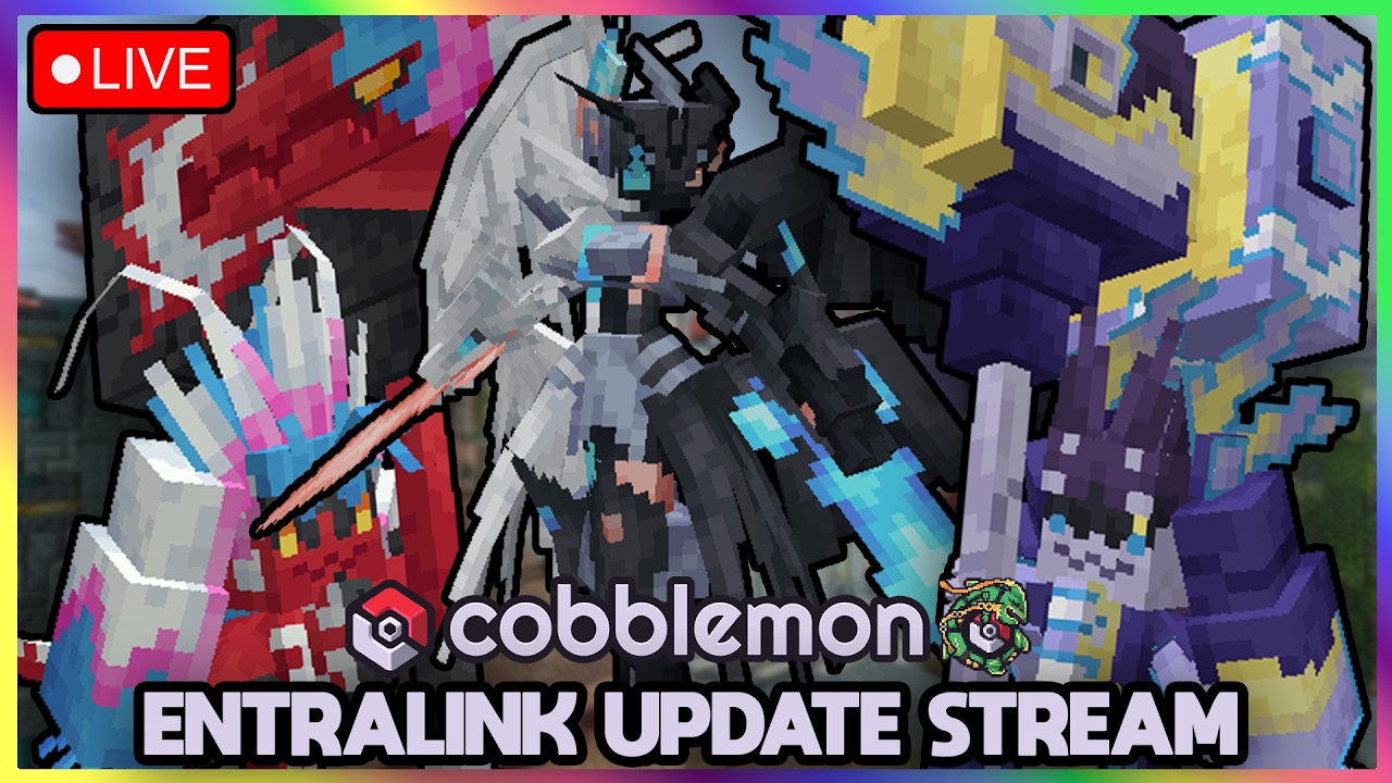 EXPLORING THE COBBLEMON DELTA ENTRALINK UPDATE, COME HANG OUT