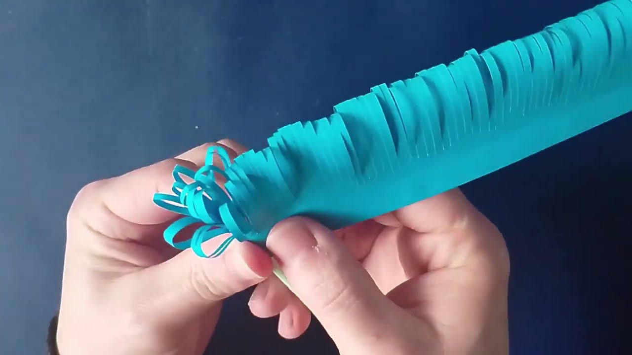 Easy 5 min paper flower