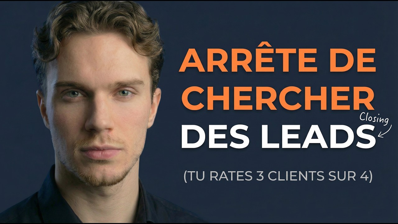 Arrête de chercher des leads (ton vrai problème c'est ça)