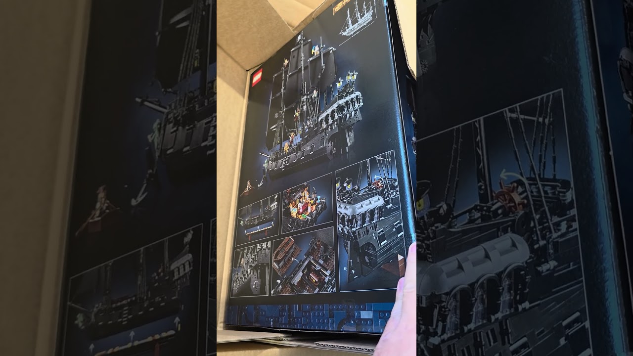 Unboxing Lego 10365 Statek piracki Kapitana Jacka Sparrowa + gratisy