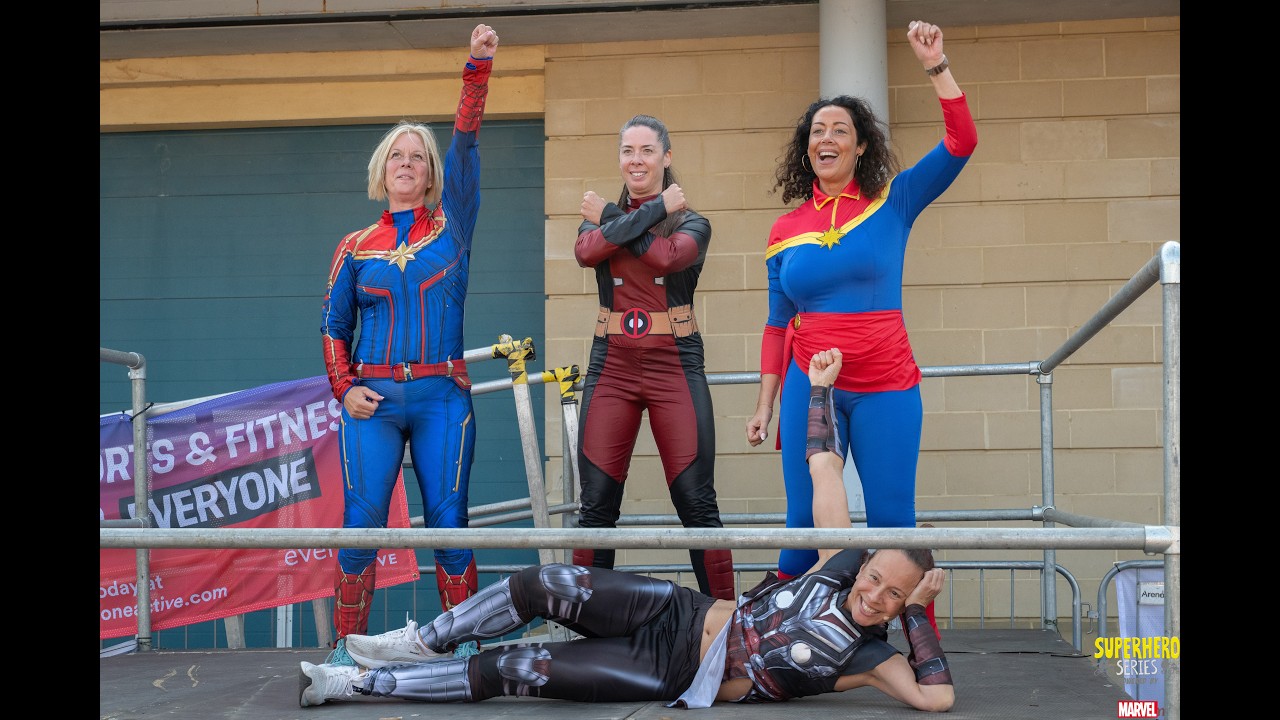 Superhero Tri powered by Marvel '26 - The worlds most inclusive triathlon. Anything goes!