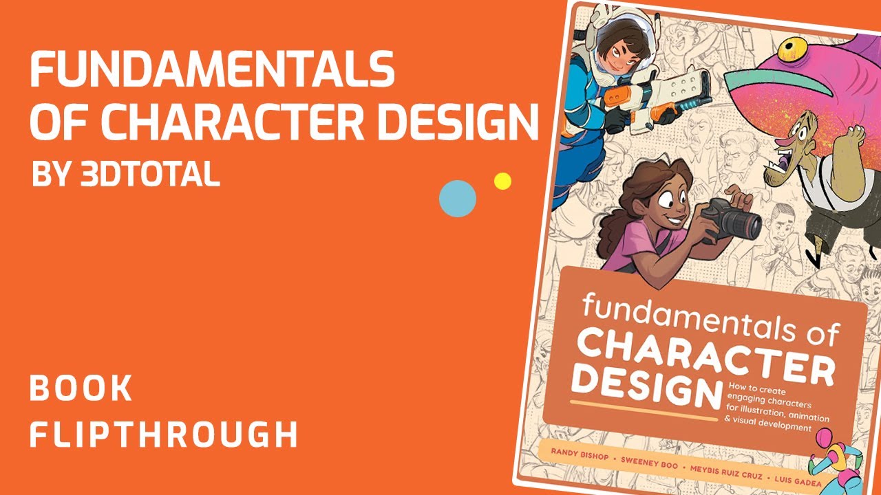 Fundamentals of Character Design by 3DTotal - Book Flipthrough