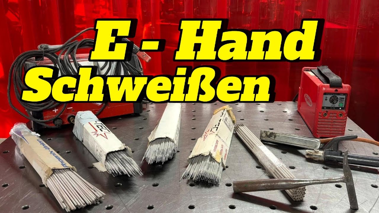 Elektroden schweißen erklärt