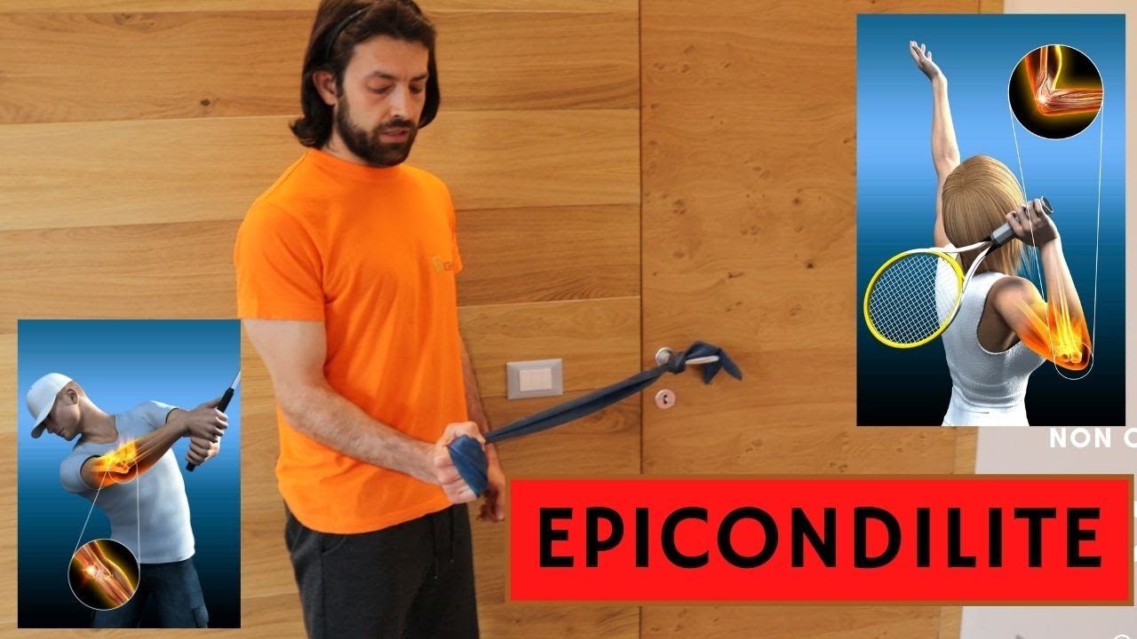 EPICONDILITE: 3 esercizi da fare a casa