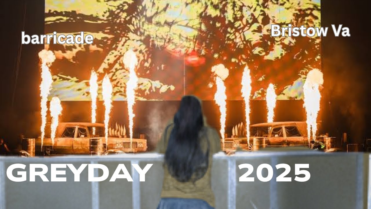 i survived greyday 2025.. barricade// vlog