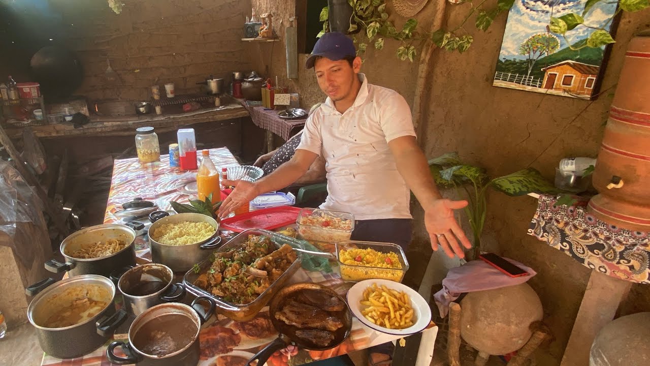 ALMOCINHO ESPECIAL PARA MINHA FAMÍLIA FRANGO DE QUINTAL NA CABIDELA🙏GRATIDÃO