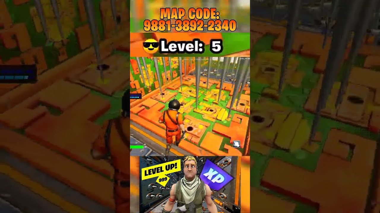 *XP*🔴Hard Parkour 6🔴 | Code: 9881-3892-2340 | FORTNITE PARKOUR