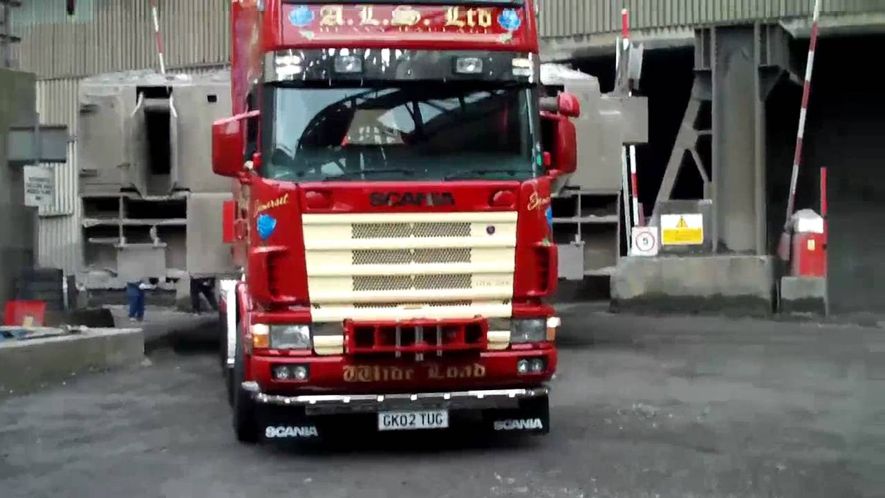 SCANIA MOVING A 200T BOS STEEL CAR BYGRAHAM KEEDWELL/AARON KEEDWELL