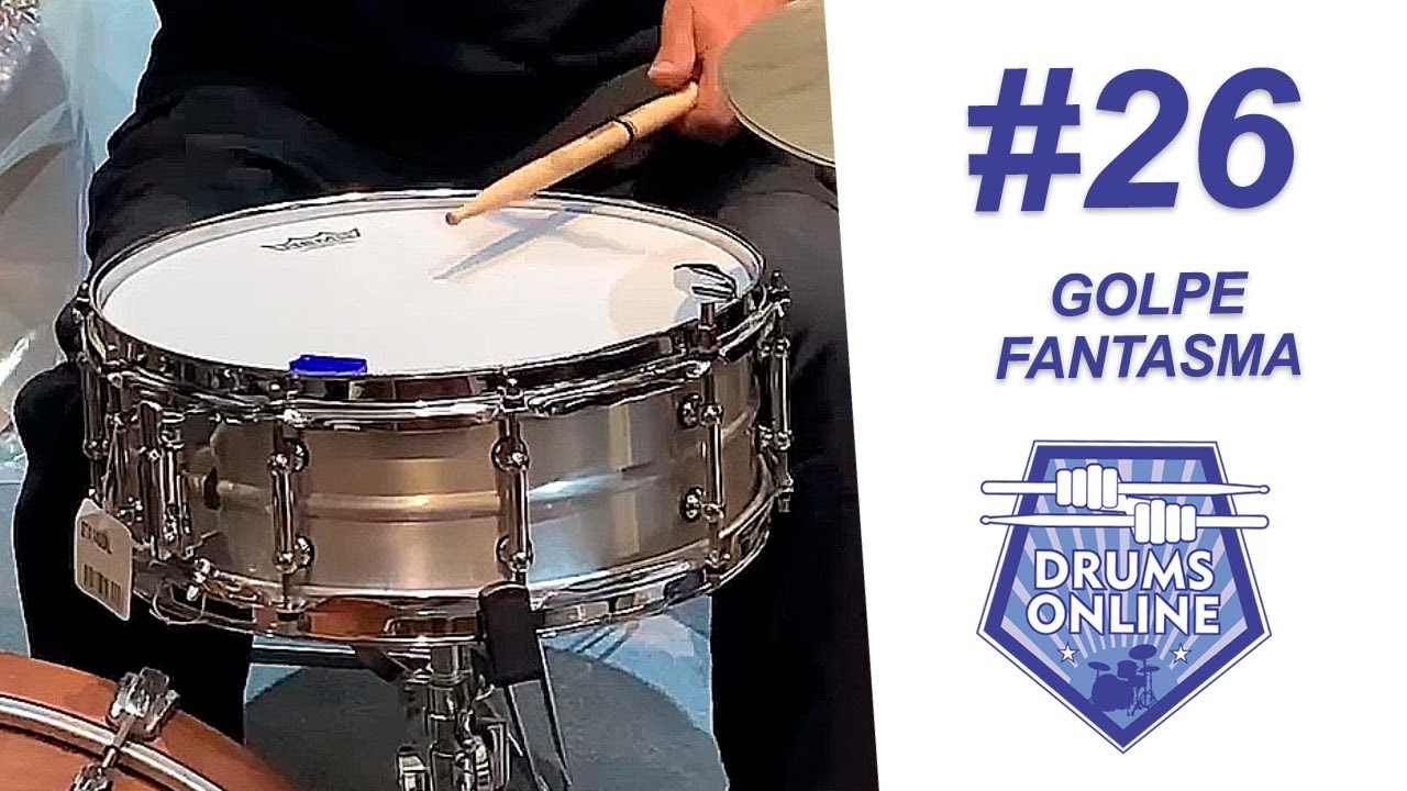 #DrumsonlineTips 26: TÉCNICA de GOLPE FANTASMA