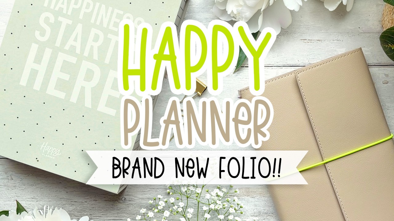Happy Planner's NEW Folio Bundle | First Impressions + Pen Test