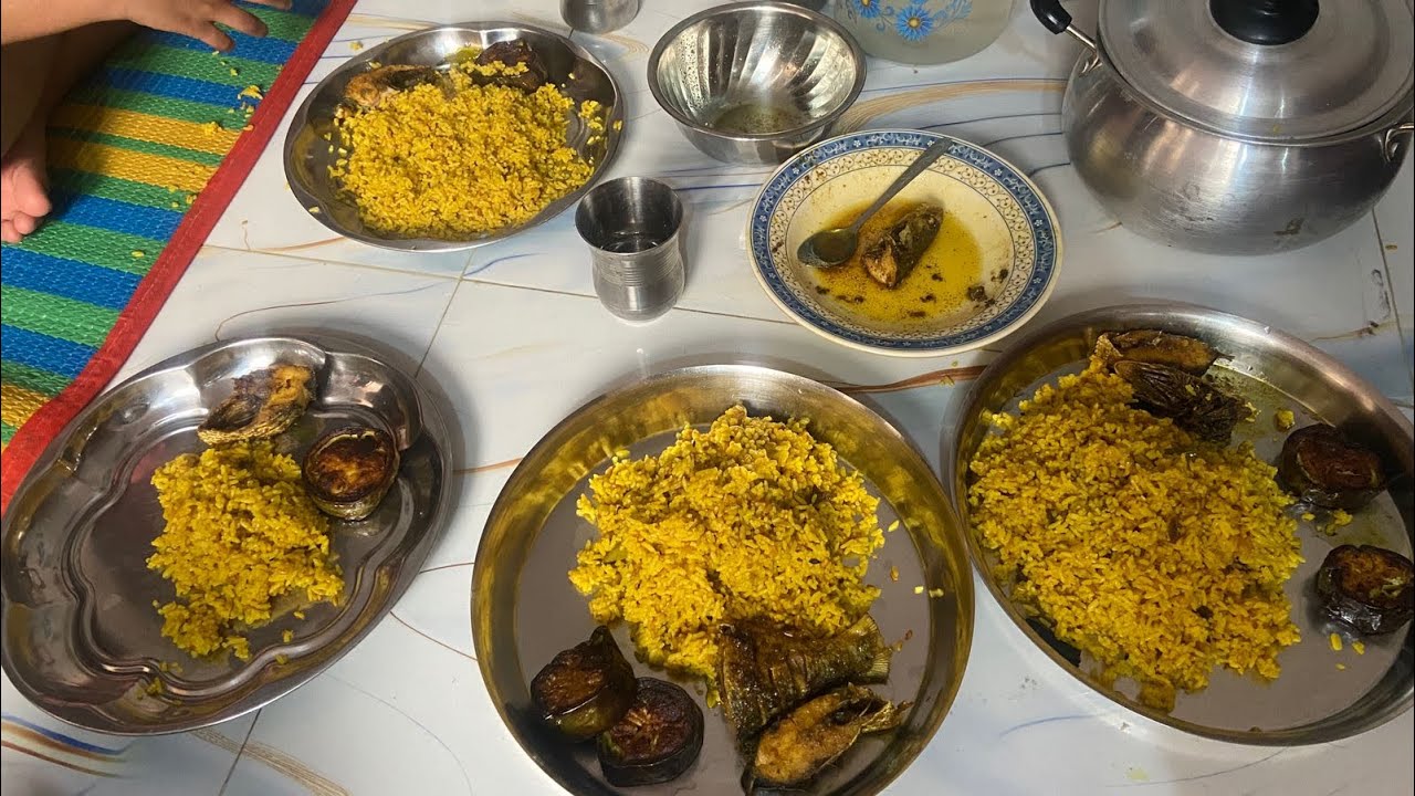 মাওয়া ঘাটের ইলিশ ও বেগুন ভাজি | Ilish khichuri Vlog #dailyvlog #vlog #dailyvideo #food #banglavlog