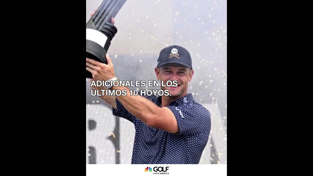 Bryson DeChambeau logra una histórica victoria en Greenbrier | Golf Channel Latin América