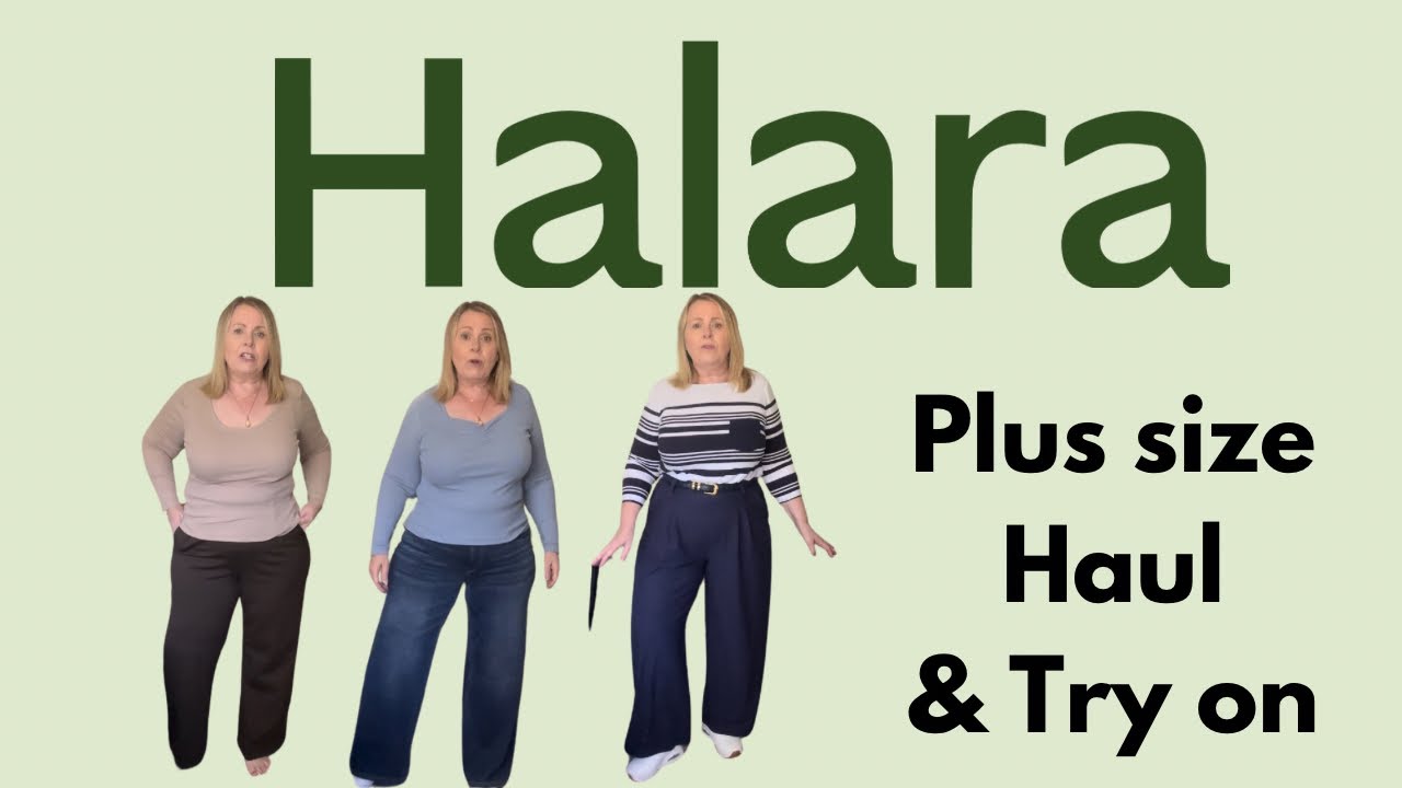 Halara Plus Size: примерка и примерка. Размер UK 16. Фигура "песочные часы". Мода для людей старш...