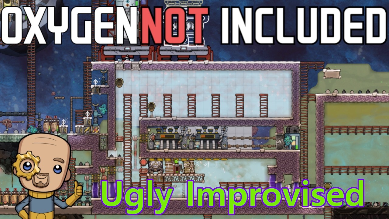It's works but it's not pretty : Oxygen not included Ep 10