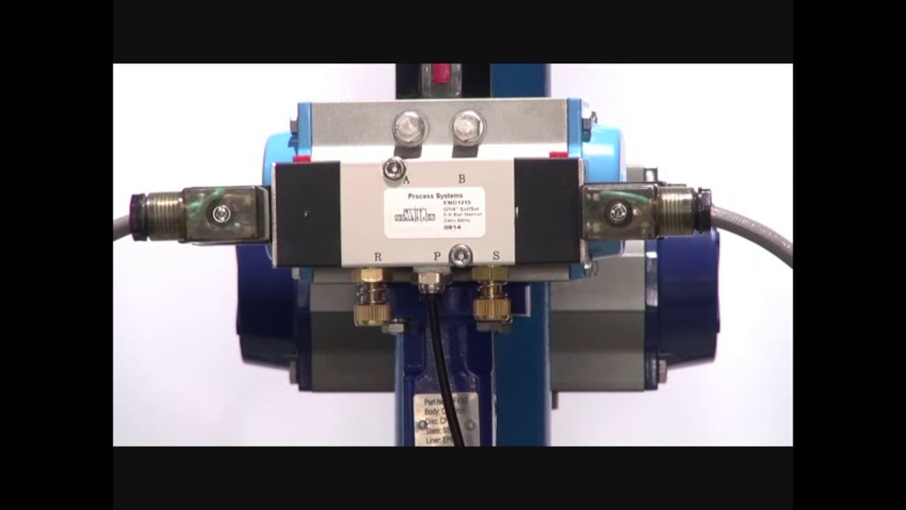 GO Industrial | Series END - 5 way 2 position namur solenoid valve bi stable