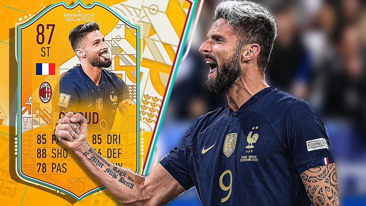 87 WORLD CUP STORIES GIROUD PLAYER REVIEW FIFA 23