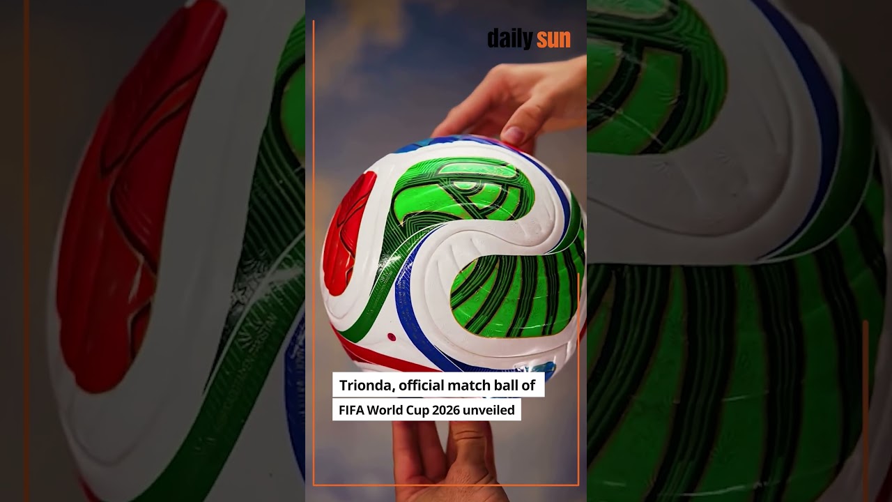 Trionda, official match ball of FIFA World Cup 2026 unveiled. | Daily Sun