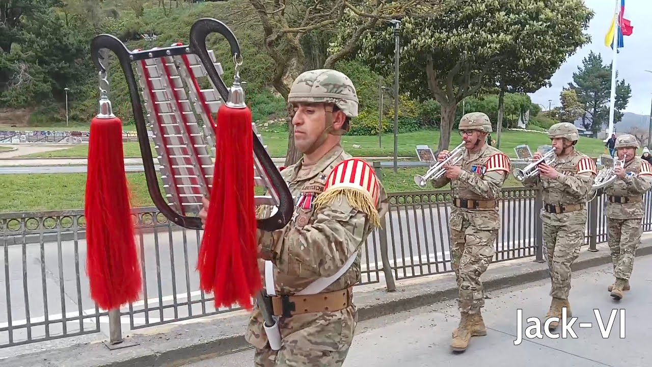 Parada Militar Concepción 2024 [3/3]: PASACALLE COMPLETO - Regimiento N°6 