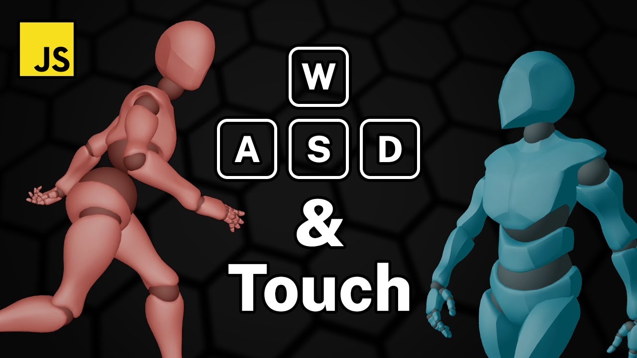 Touchscreen Input for My WASD Character Controller (Three.js, React Three Fiber)