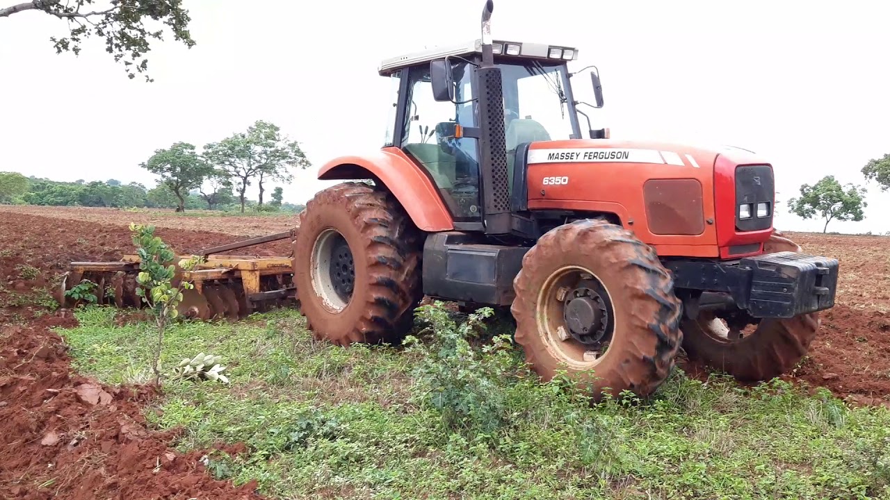 TRATORMEC...MASSEY FERGUSON 6350 COM GRADE 24X28,É BOM TRATOR????..