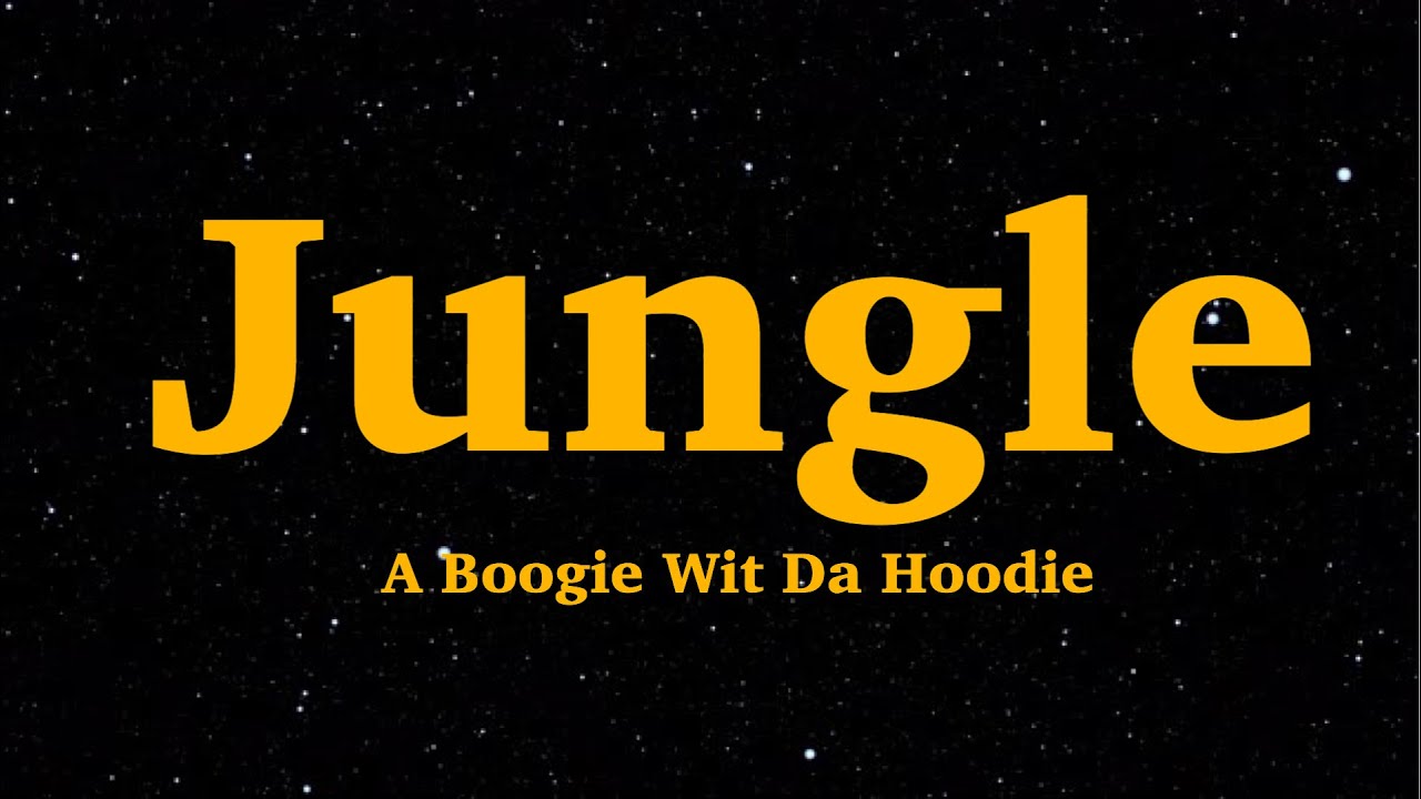 A Boogie Wit Da Hoodie - Jungle&nbsp;(Lyric) | We Are Lyrics