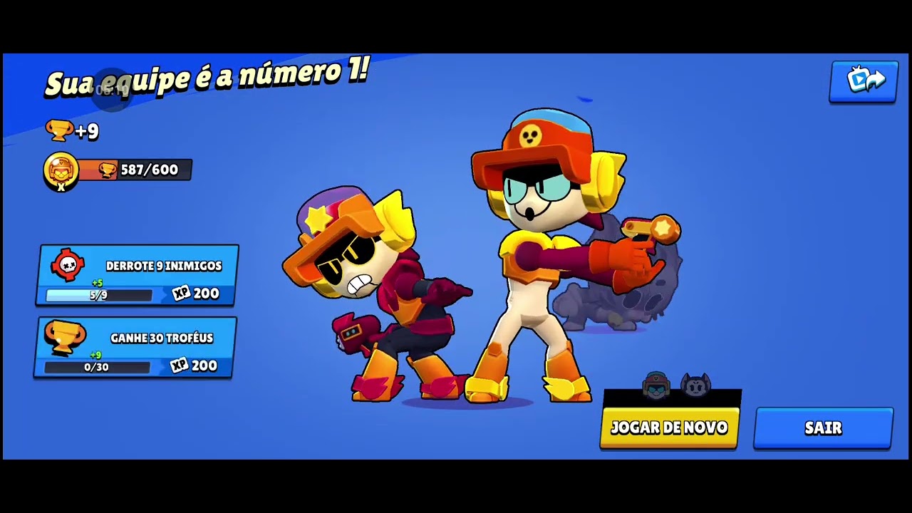 Pegando 600 troféus no Larry e Lawrie (deu bom) #brawlstars #nãoflopa