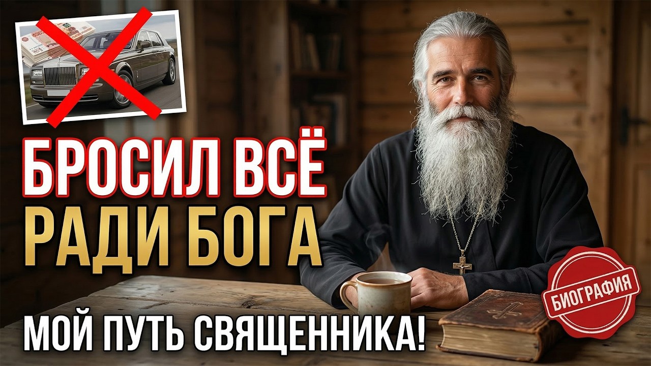 Я ПОТЕРЯЛ 35 ЛЕТ ВПУСТУЮ! ПОЧЕМУ Я БРОСИЛ УСПЕШНУЮ КАРЬЕРУ И УШЕЛ В ЦЕРКОВЬ? ⌛😱🛑