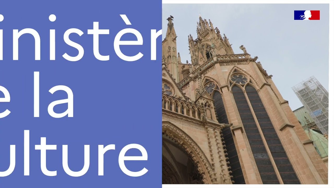 La cathédrale Saint-Etienne de Metz (Moselle)
