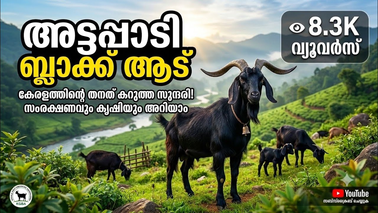 അട്ടപ്പാടിയിലെ ബ്ലാക്ക് ആടിനെ കുറിച്ചുള്ള വിവരണം | BLACK GOTE | ATTAPADI DIARIES PART#5 | PALAKKAD |