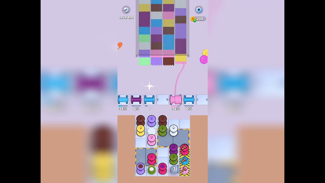 Knit Out Level 891 Walkthrough Solution 