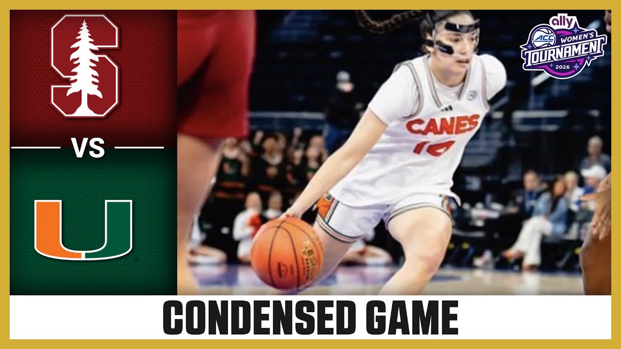 Stanford vs. Miami Condensed Game | 2026 Ally ACC Women's Basketball Tournament