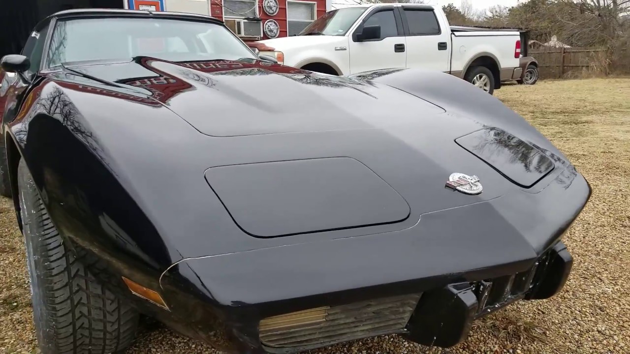 Street Machines 1979 Corvette C3 Paint Job done!