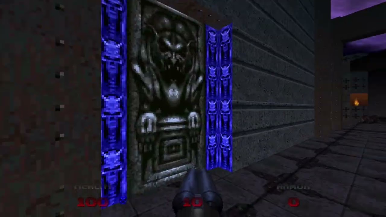 DOOM 64: Fast monsters, WMD! difficulty, pistol start: Altar of Pain.