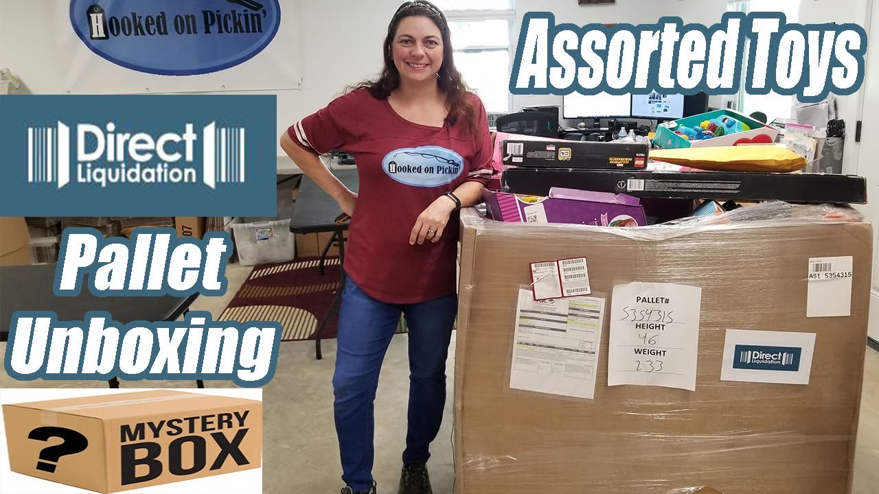 Direct Liquidation Pallet Unboxing - A New Liquidator! - Toys - Star Wars - Online Reselling