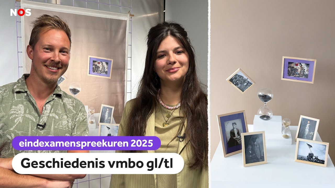 Eindexamenspreekuur geschiedenis vmbo gl/tl met Nina en Fabian