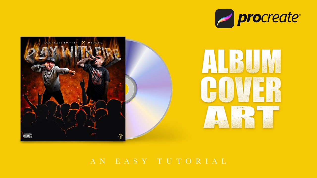 Design a Album Cover in Procreate