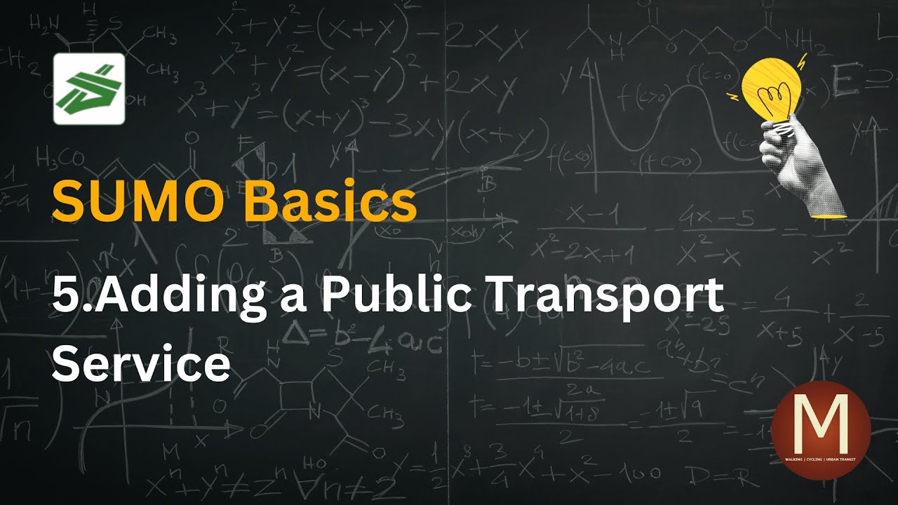 SUMO Basics : Add Public Transport Service