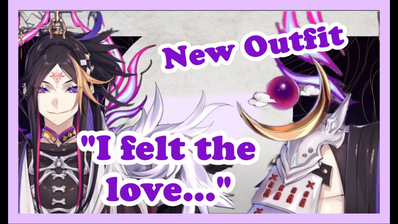 Shu felt the love when they added this to his new outfit [Shu Yamino/Nijisanji EN]