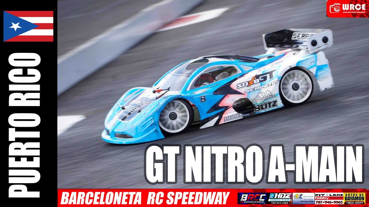1/8 NITRO GT  A-MAIN | WINTER CUP CHAMPIONSHIP 2021 | BARCELONETA RC SPEEDWAY | PUERTO RICO