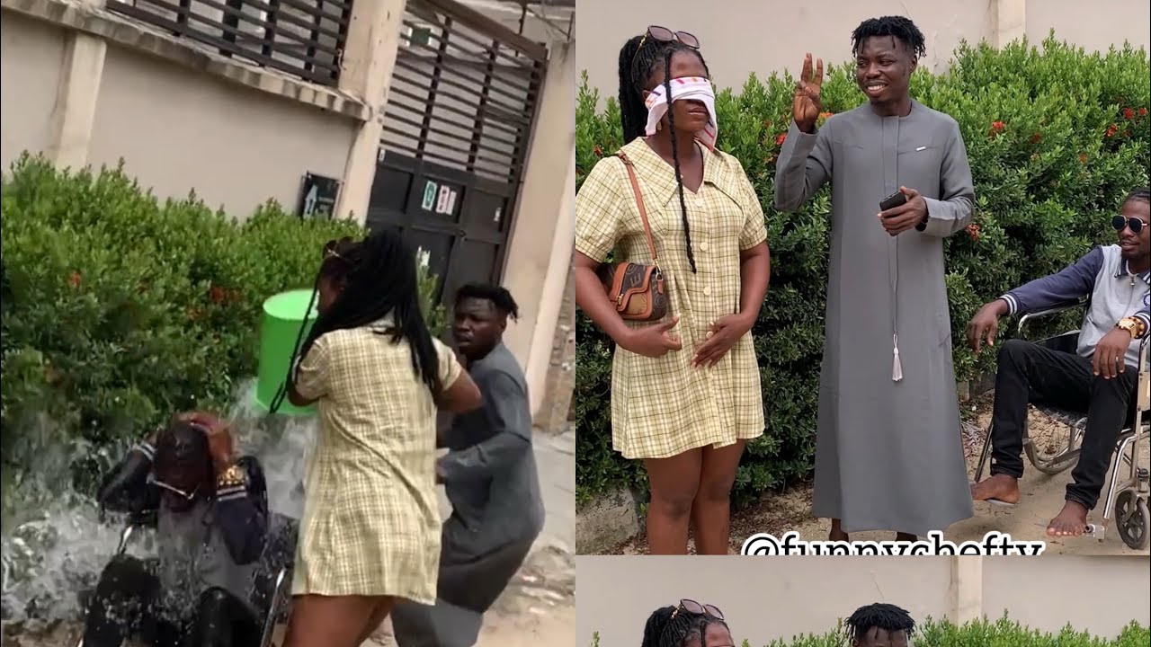 Abroad based man who is just meeting his girlfriend pranked another lady again today to know