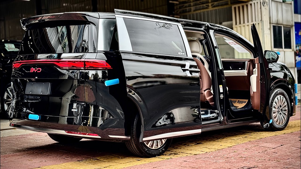 All-New 2025 BYD XIA hybrid - Luxury PHEV MPV Review