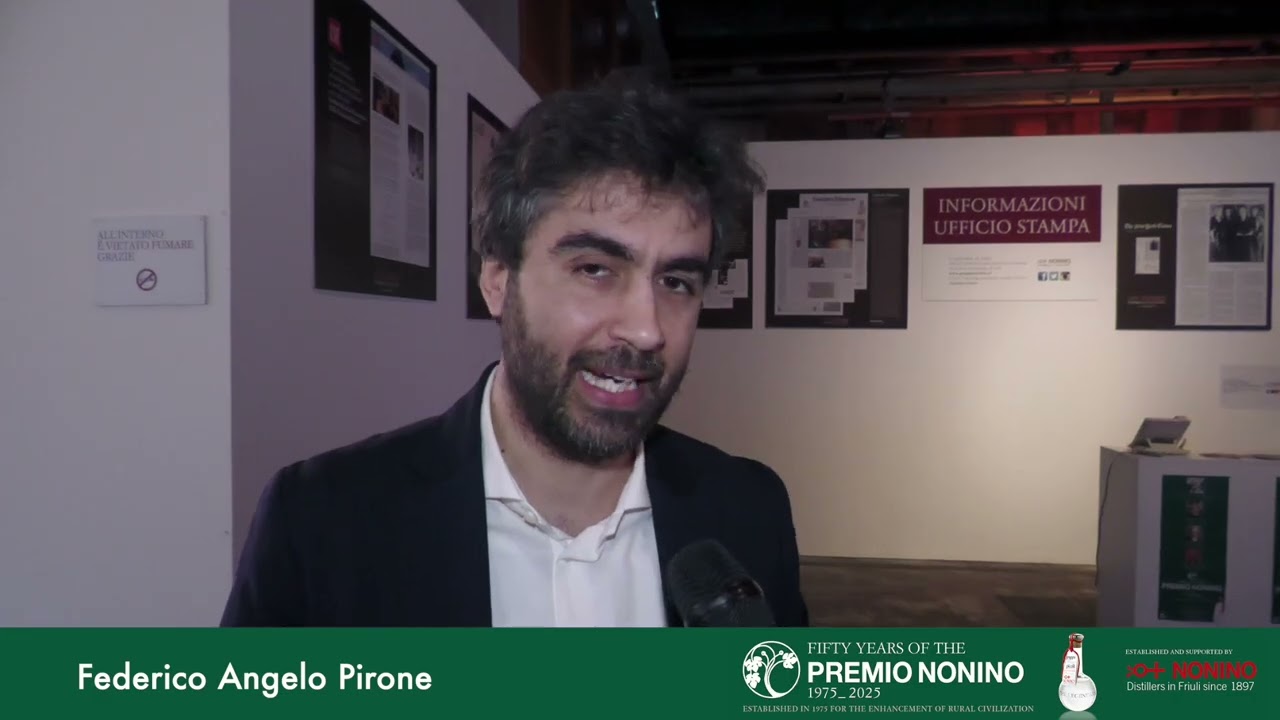 Premio Nonino 2025, intervista a Federico Angelo Pirone