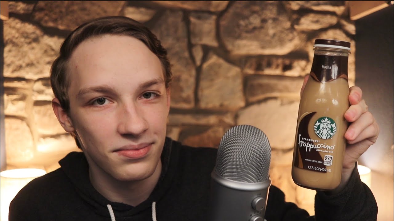 The Return of The Frappuccino Bottle (ASMR Tapping & Liquid Shaking)