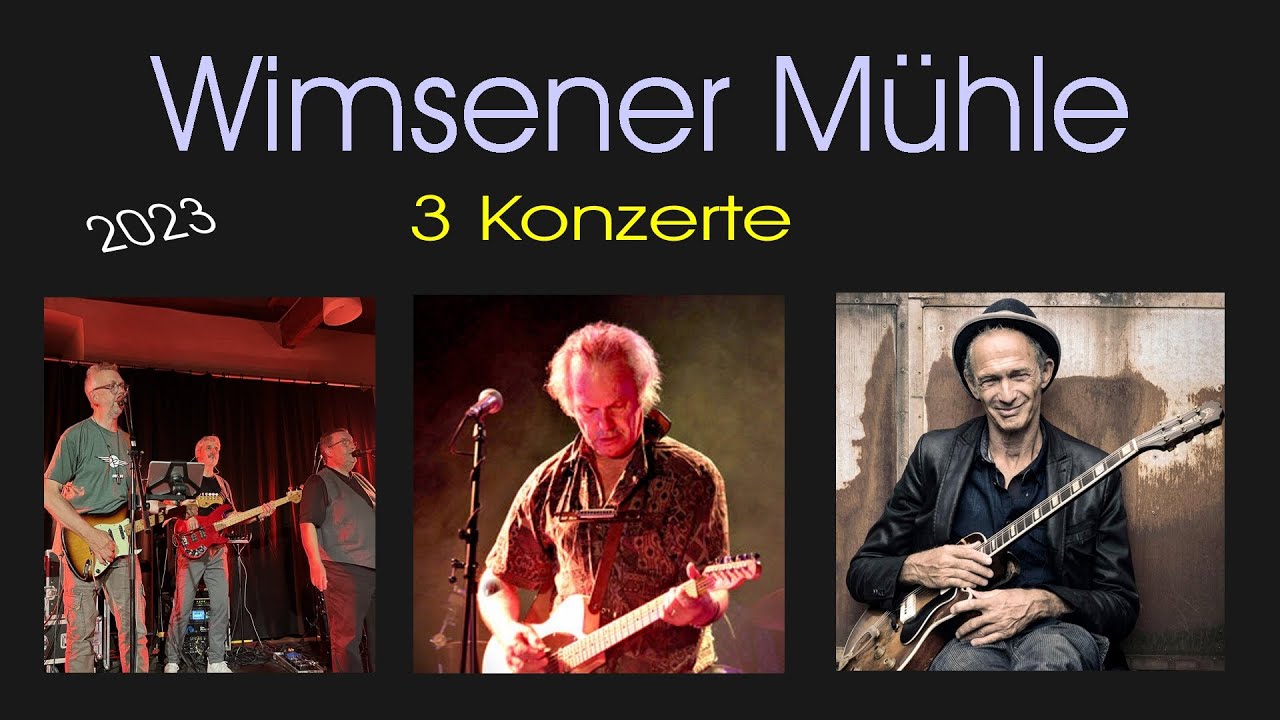 Wimsener Mühle - Central Park Band - Chris Jagger - Spirit of Blues
