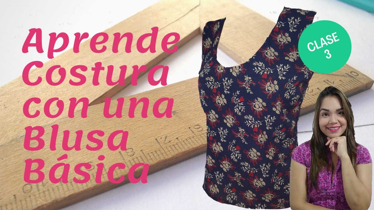 Como hacer blusa basica sin pinzas con acabado profesional fácil (clase 3)