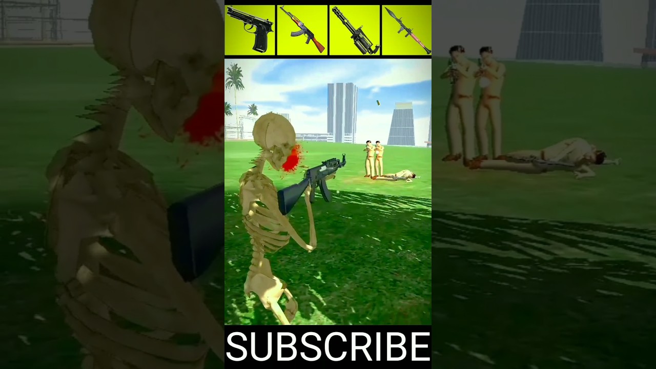 Police Kill Challenge with All Gun #shorts