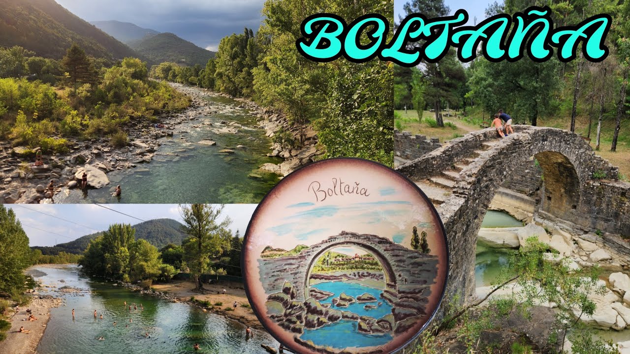 Boltaña. Seguimos por Huesca con la autocaravana. Gorga de Boltaña