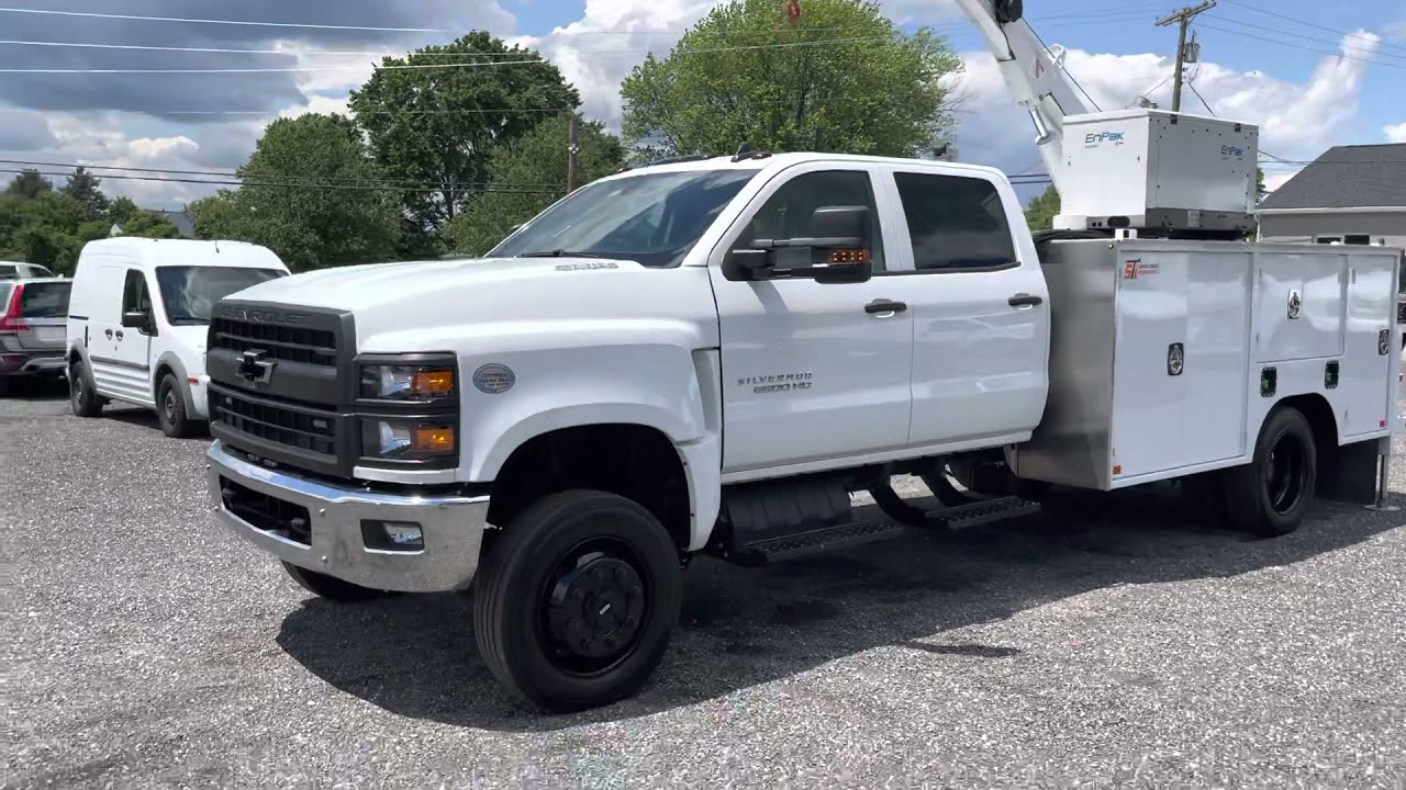 Lewis Motor Company - 2019 Chevrolet 5500 Utility Service Tiger Crane 7543 Truck for sale on eBay!