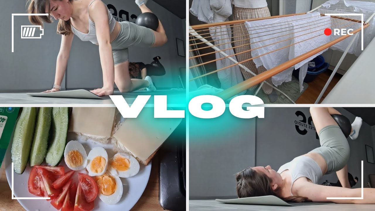 VLOG//Тренуємося//Прибираємо