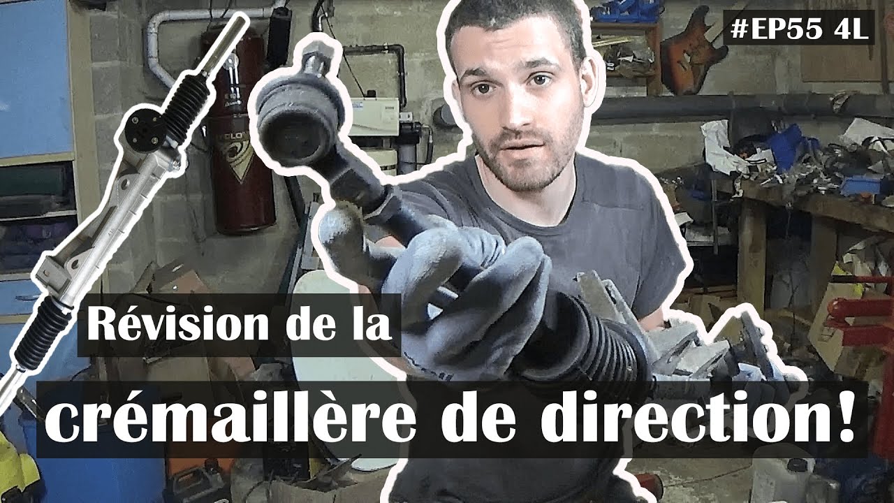 REMISE EN ETAT de la DIRECTION ⚙️de la 4L - # EP55 4L